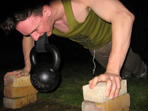 Kettlebell Pushup