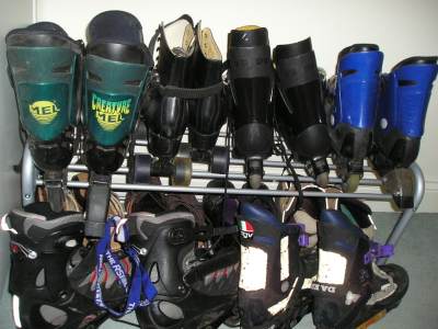 Six Pairs Of Skates